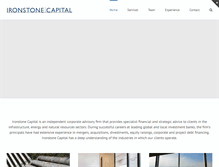 Tablet Screenshot of ironstonecapital.com.au